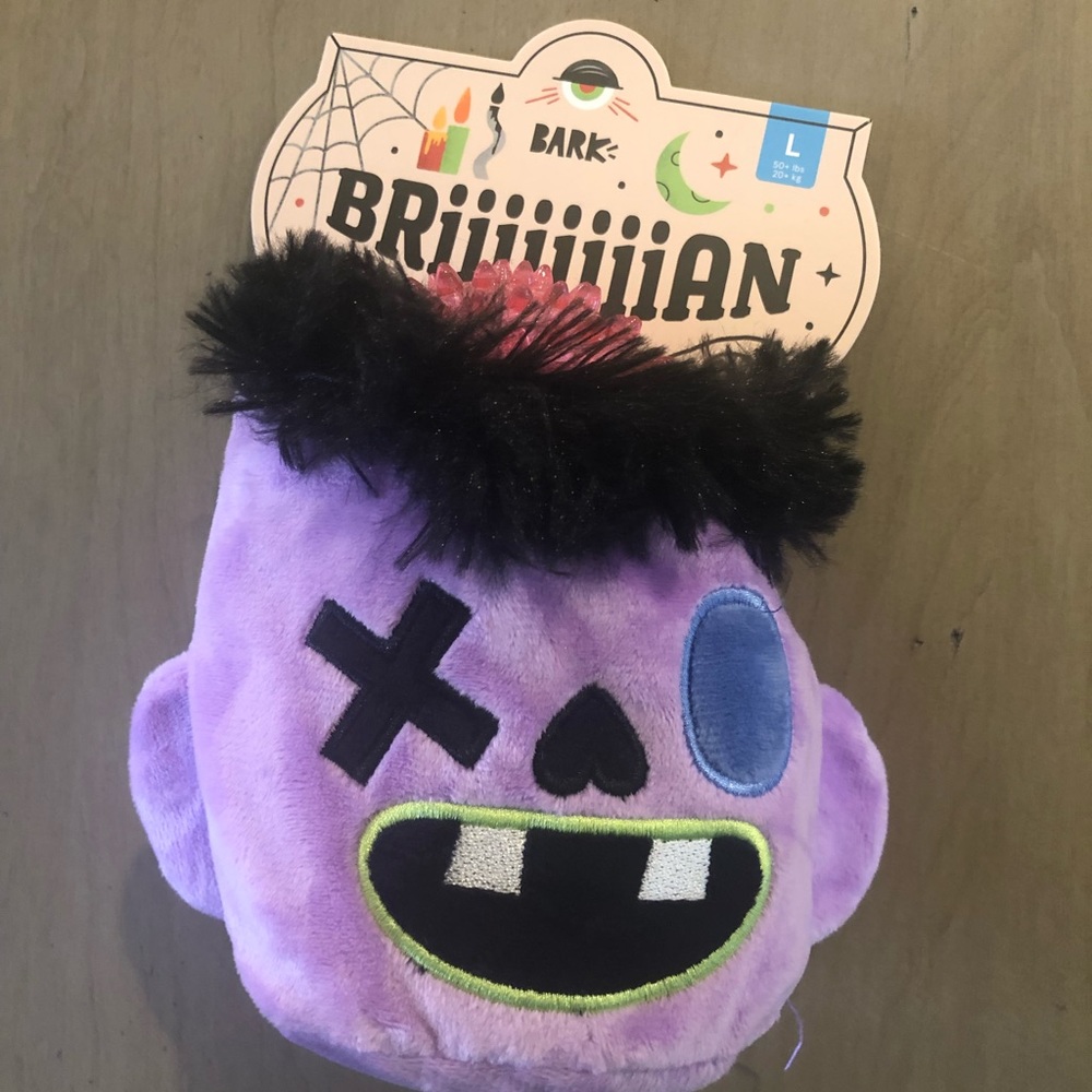 Bark- Zombie Head- Dog Toy - Picture 2 of 3